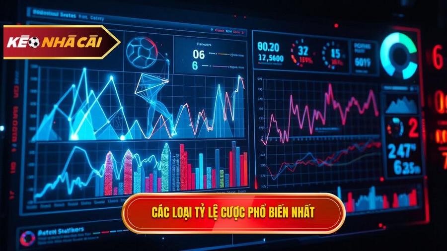 Các loại tỷ lệ cược đêm nay phổ biến nhất hiện nay