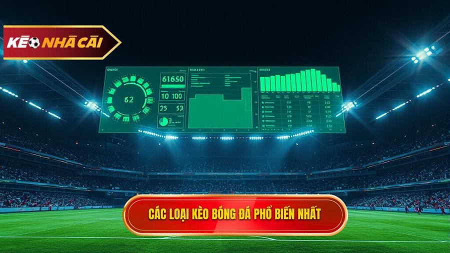 Các loại kèo phổ biến trong các trận cầu tâm điểm