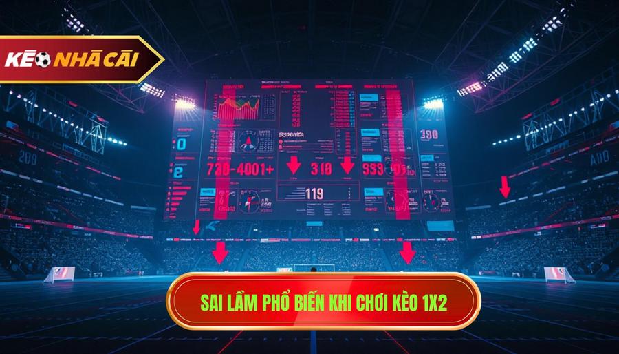 2. Sai lầm phổ biến khi chơi kèo 1x2