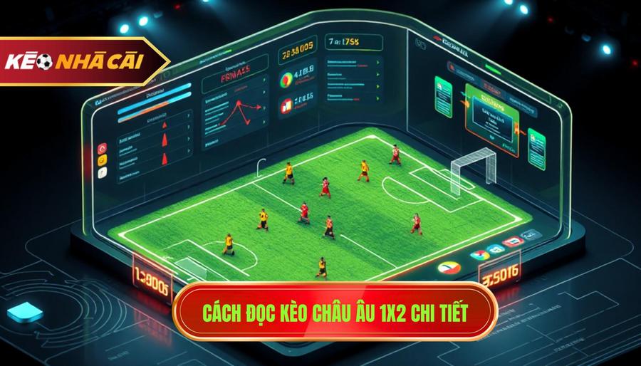 3. Cách đọc kèo Châu Âu 1x2 chi tiết